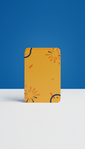 Amber event invitation card pack